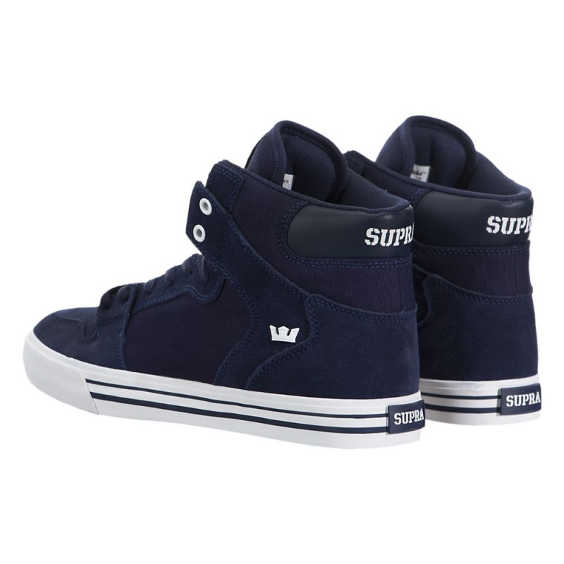 Supra Vaider Men's High Tops Blue | YEM-607435