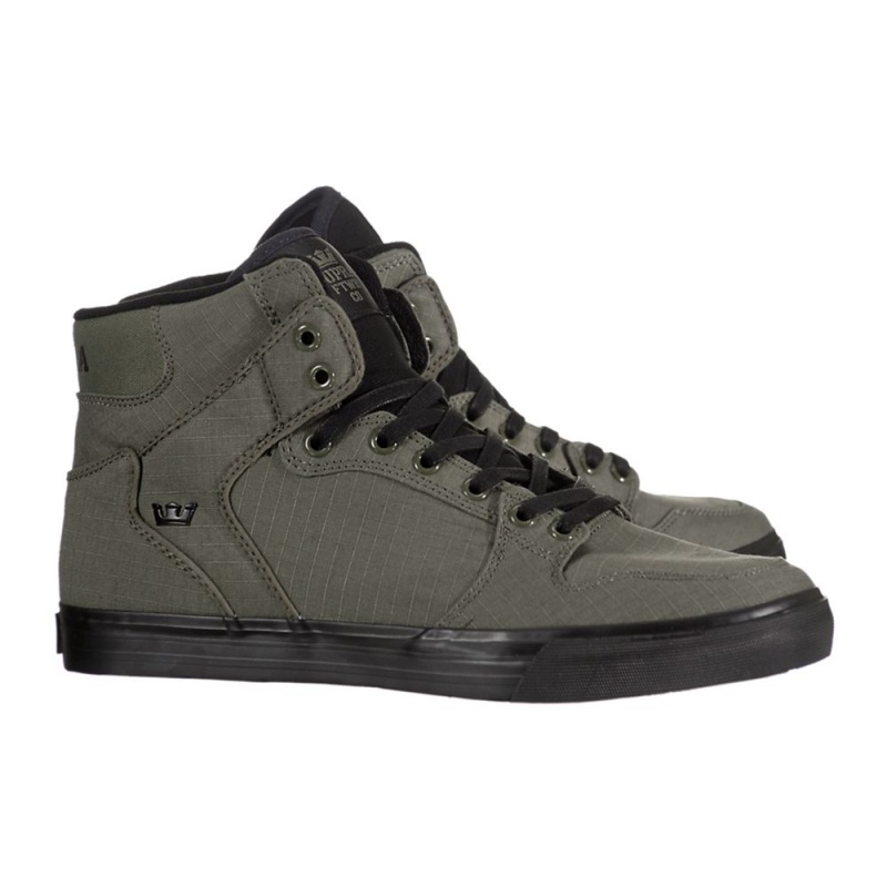 Supra Vaider Men's High Tops Green | OXC-081569