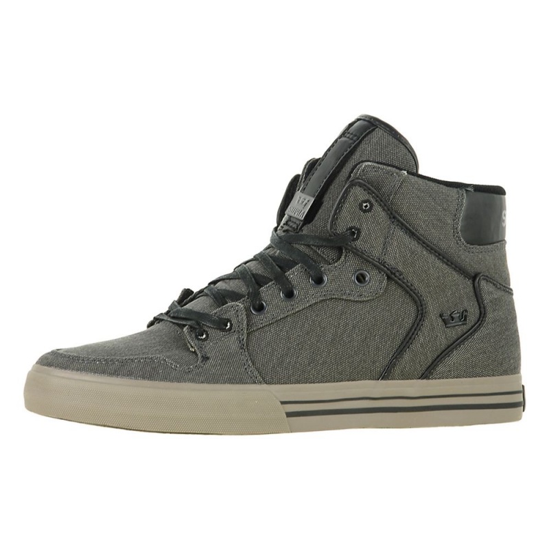 Supra Vaider Men\'s High Tops Grey | QUC-439725