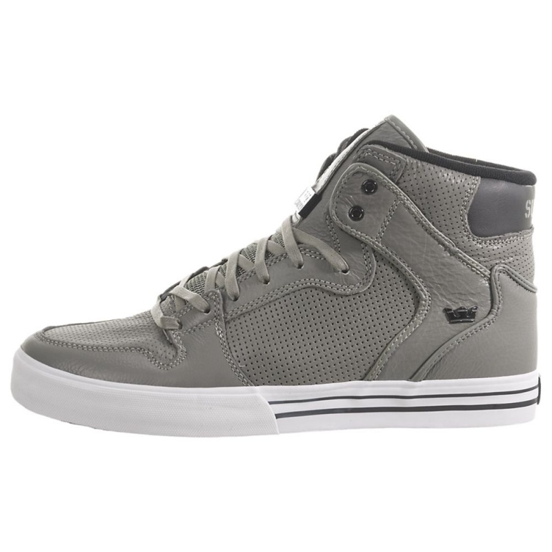 Supra Vaider Men\'s High Tops Grey | XYF-049821