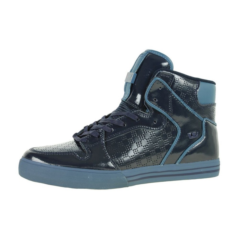 Supra Vaider Men\'s High Tops Navy | VJK-258069