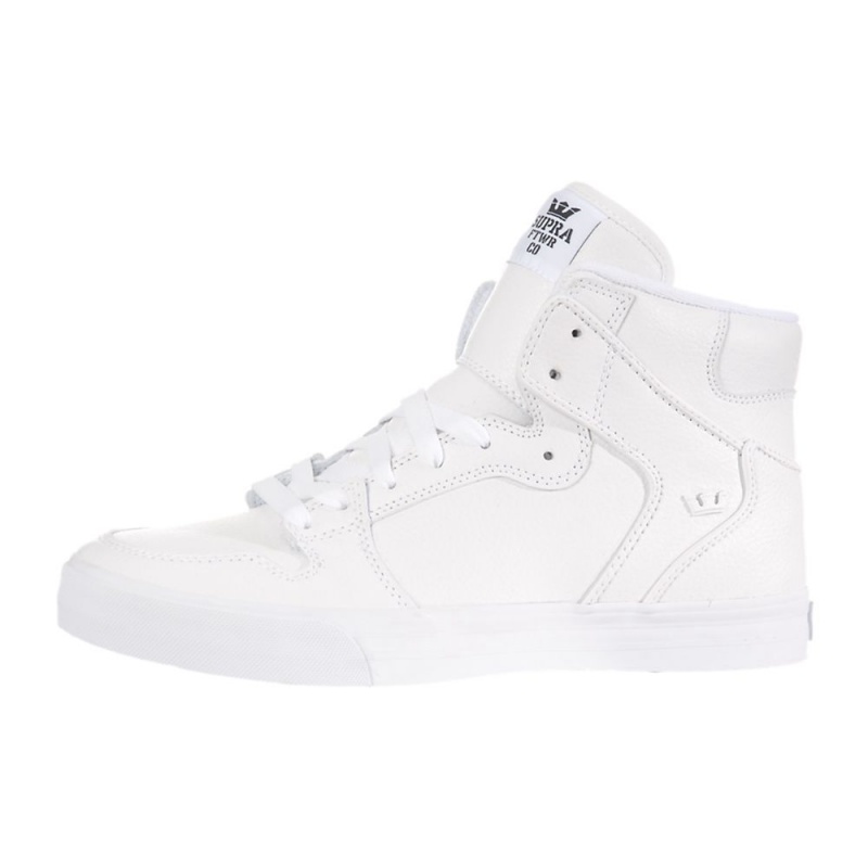 Supra Vaider Men\'s High Tops White | DXH-947032