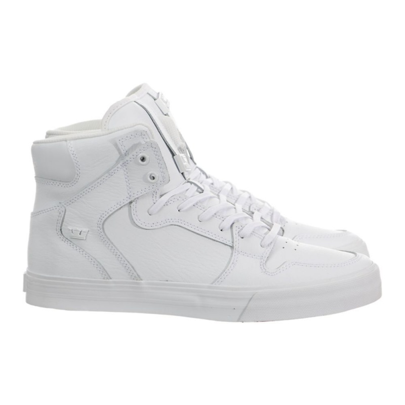 Supra Vaider Men's High Tops White | EFS-613245