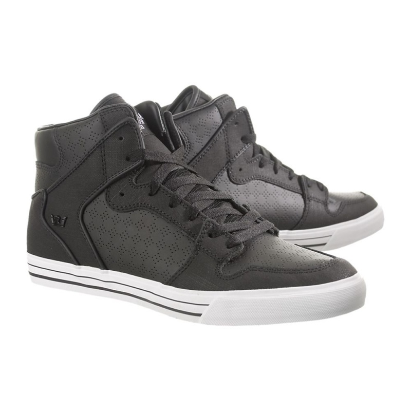 Supra Vaider Tuf Men's High Tops Black | ABW-546102