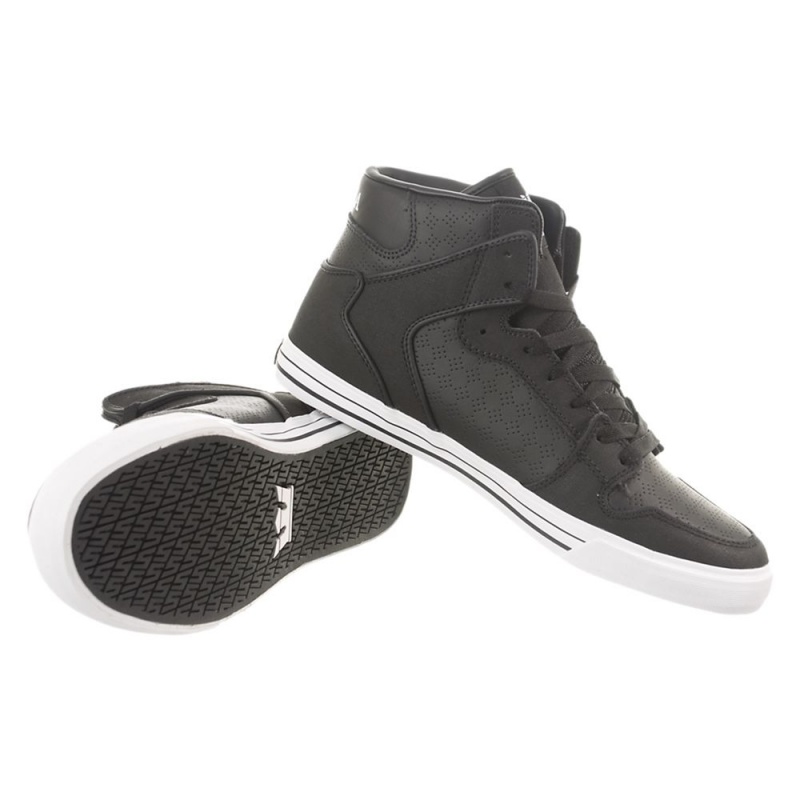 Supra Vaider Tuf Men's High Tops Black | ABW-546102