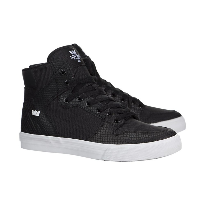 Supra Vaider Women's High Tops Black | DST-809712