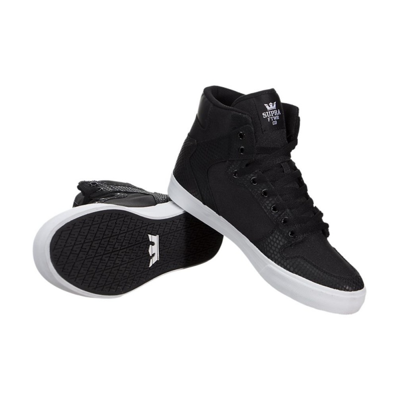 Supra Vaider Women's High Tops Black | DST-809712