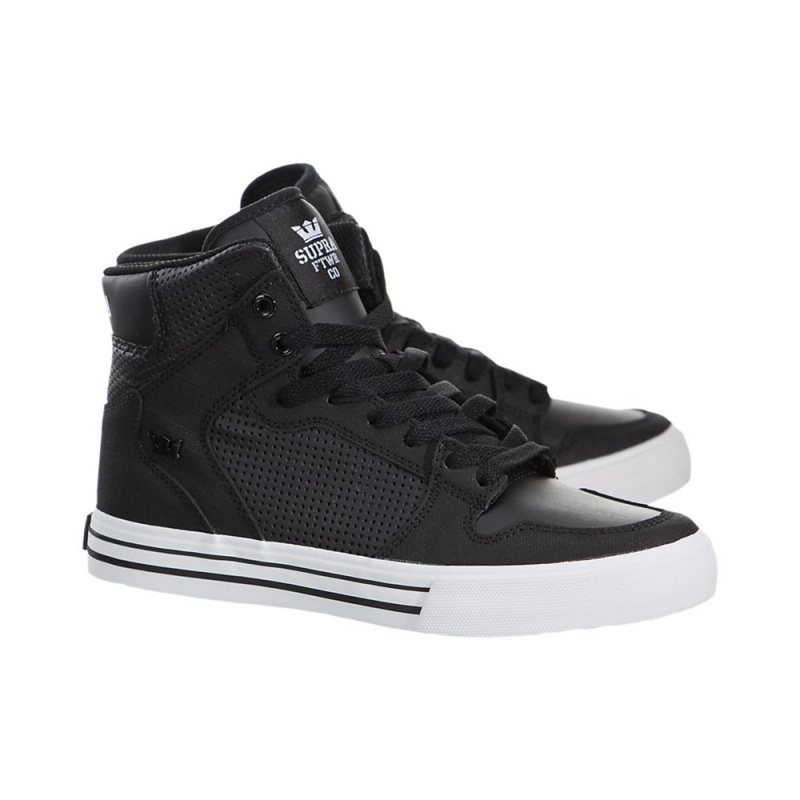 Supra Vaider Women's High Tops Black | UOI-569372