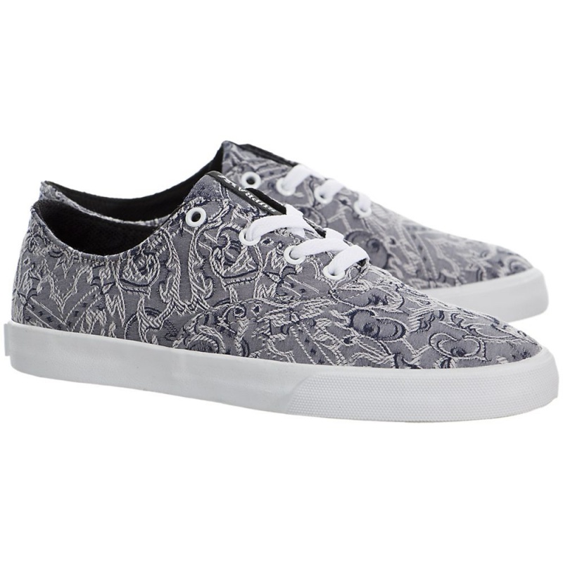 Supra Wrap Women's Low Tops Grey | SOW-659423