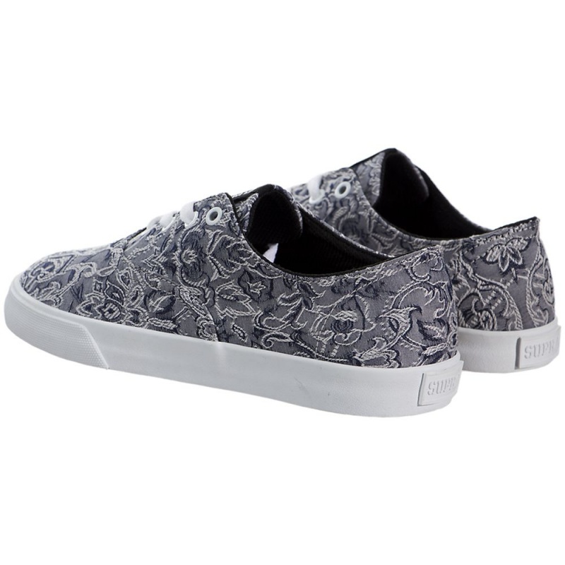 Supra Wrap Women's Low Tops Grey | SOW-659423