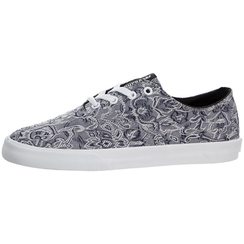 Supra Wrap Women\'s Low Tops Grey | SOW-659423